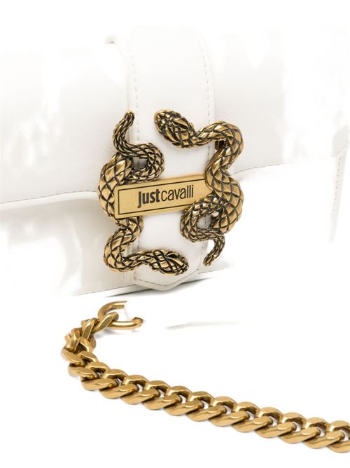 Borsa donna Just Cavalli bianca con fibbia logo JUST CAVALLI | 80RA5PA2ZSA89003